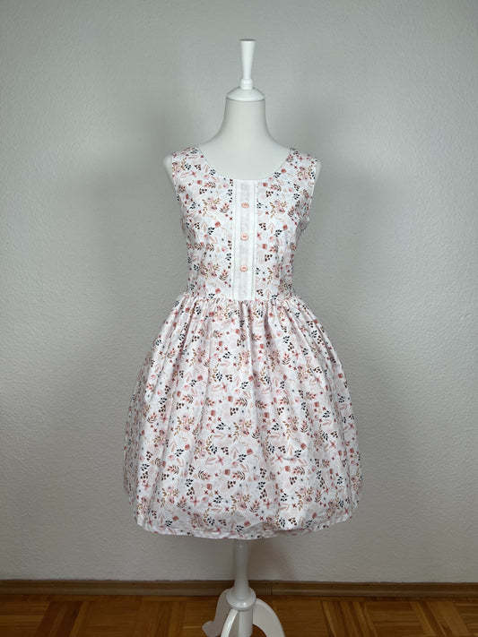 Streublumen Jumperskirt - rosa