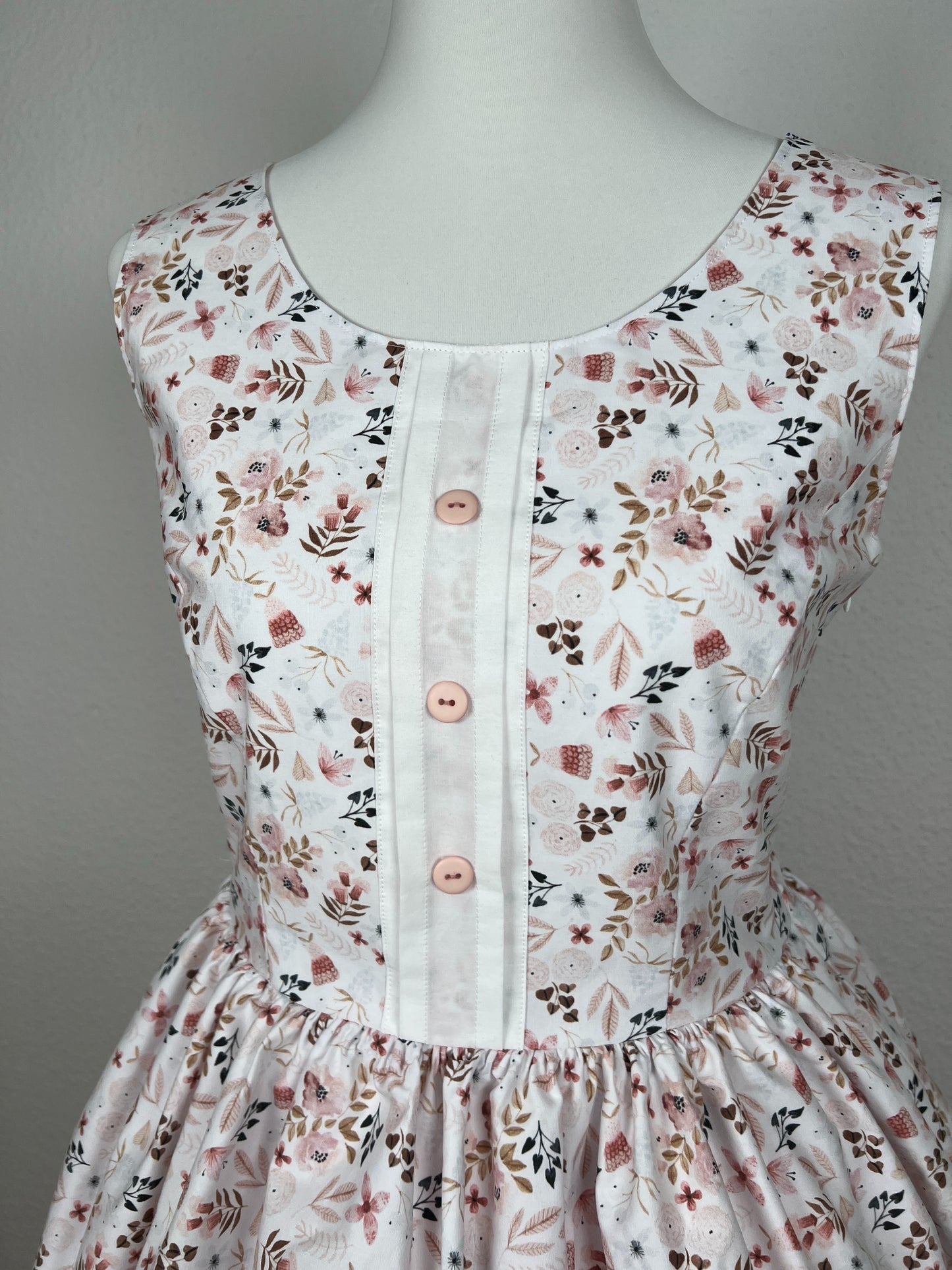 Streublumen Jumperskirt - rosa