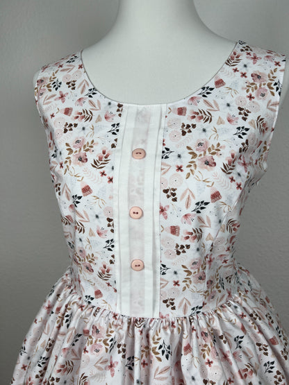 Streublumen Jumperskirt - rosa