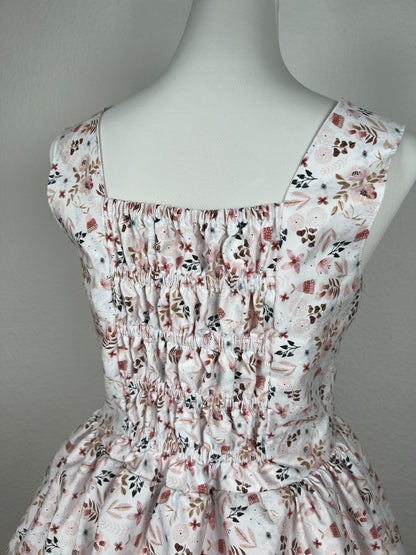 Streublumen Jumperskirt - rosa